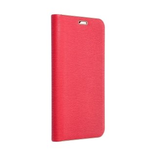 Etui z klapką na Samsung S22 Luna Book Gold czerwone