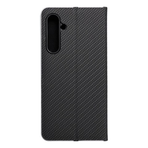 Etui z klapką na Samsung S23 FE Luna Book Carbon czarne
