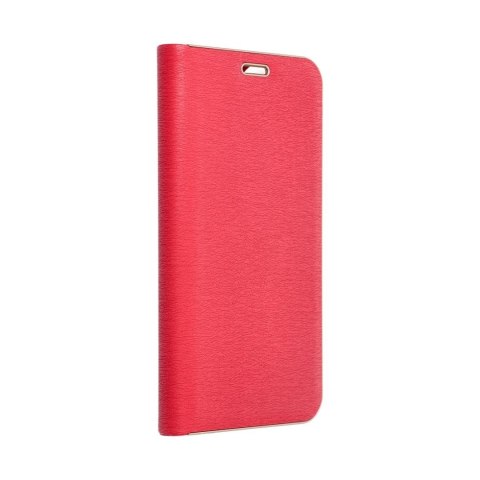 Etui z klapką na Samsung S24 FE Luna Book Gold czerwone