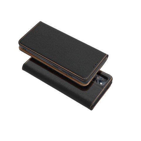 Etui z klapką na Samsung S24 ULTRA Smart Pro Book skórzane czarne
