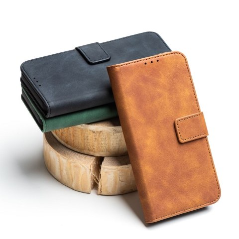 Etui z klapką na Samsung S24 ULTRA Tender Book brązowe