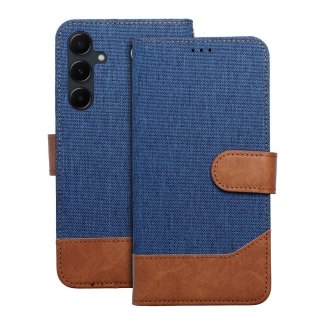 Etui z klapką na Samsung S25 FE Jeans Book niebieskie