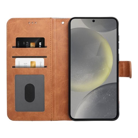 Etui z klapką na Samsung S25 FE Jeans Book niebieskie