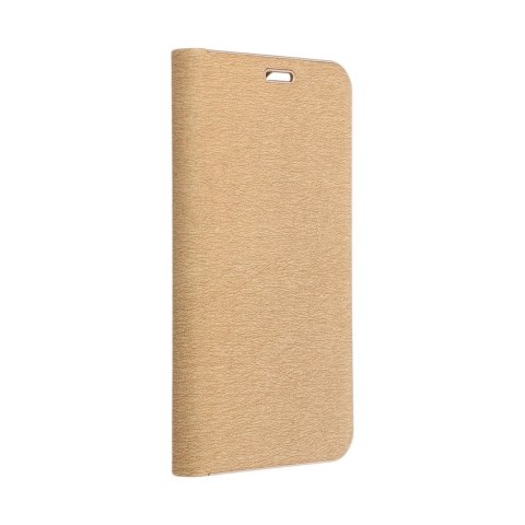 Etui z klapką na Samsung S25 PLUS Luna Book Gold złote