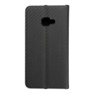 Etui z klapką na Samsung Xcover 4 Luna Book Carbon czarne