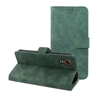Etui z klapką na Samsung Xcover 7 Tender Book zielone
