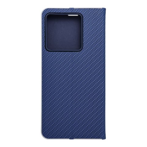 Etui z klapką na Xiaomi 13T Luna Book Carbon niebieskie