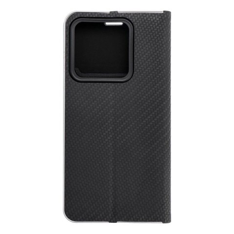 Etui z klapką na Xiaomi 14 Luna Book Carbon czarne