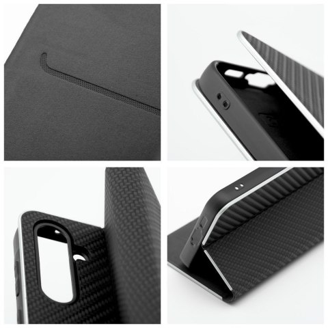 Etui z klapką na Xiaomi 14 Luna Book Carbon czarne