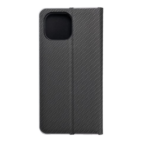 Etui z klapką na Xiaomi Mi 11 LITE 5G / Mi 11 LITE LTE ( 4G ) / Mi 11 LITE Luna Book Carbon czarne