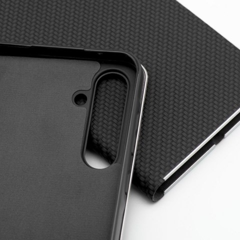 Etui z klapką na Xiaomi Redmi 13C / Poco C65 Luna Book Carbon czarne
