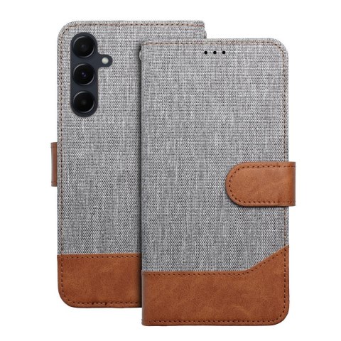 Etui z klapką na Xiaomi Redmi 14C Jeans Book szare