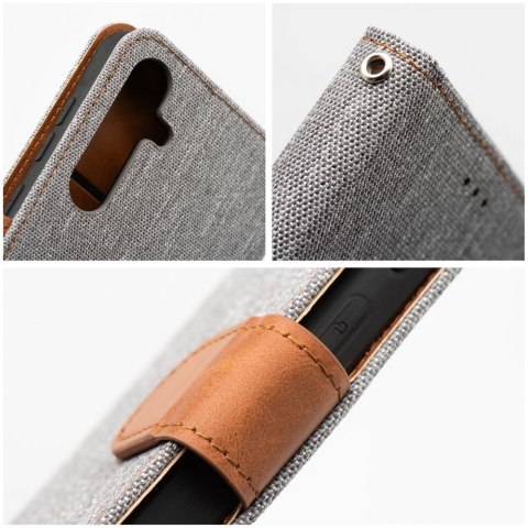 Etui z klapką na Xiaomi Redmi 14C Jeans Book szare