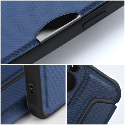 Etui z klapką na Xiaomi Redmi 9AT / Redmi 9A Razor Book niebieskie