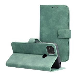 Etui z klapką na Xiaomi Redmi 9C / 9C NFC Tender Book zielone