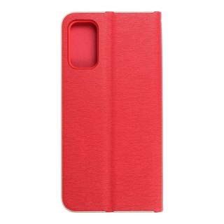 Etui z klapką na Xiaomi Redmi NOTE 10 5G / Poco M3 PRO / Poco M3 PRO 5G Luna Book Gold czerwone