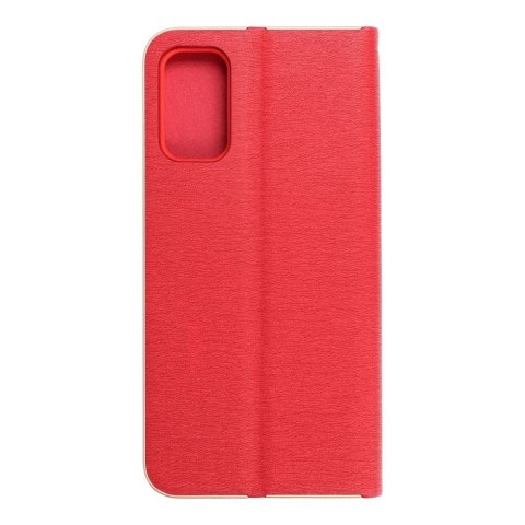 Etui z klapką na Xiaomi Redmi NOTE 10 5G / Poco M3 PRO / Poco M3 PRO 5G Luna Book Gold czerwone