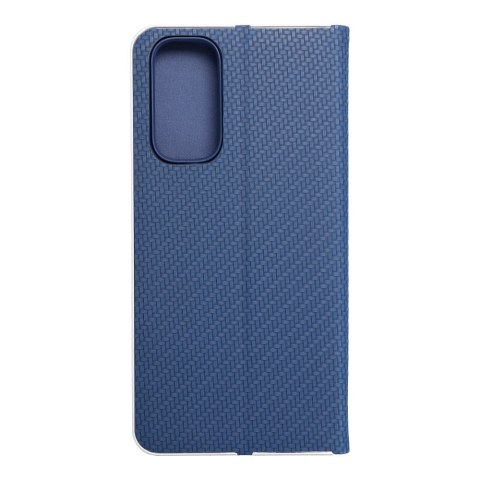 Etui z klapką na Xiaomi Redmi NOTE 11 / 11S Luna Book Carbon niebieskie