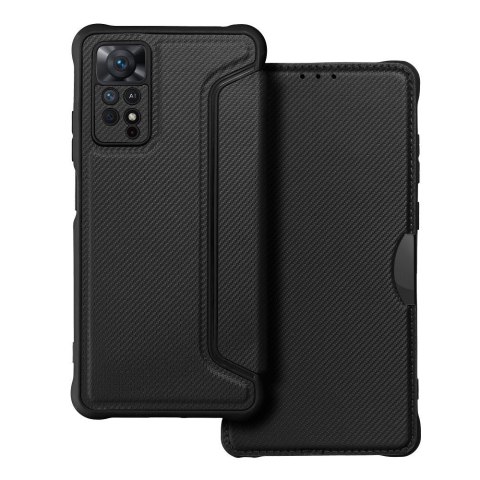 Etui z klapką na Xiaomi Redmi NOTE 11 PRO / 11 PRO 5G Razor Book czarne