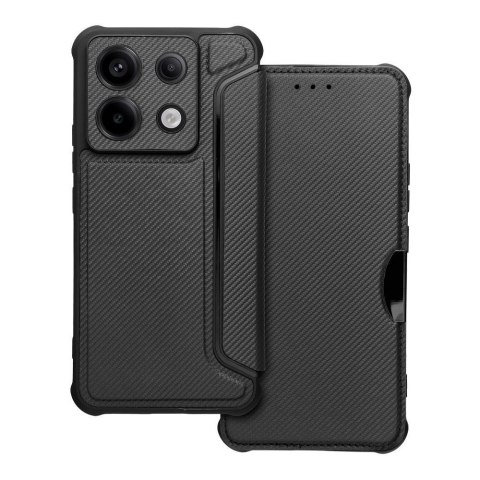 Etui z klapką na Xiaomi Redmi NOTE 13 PRO 5G Razor Book czarne