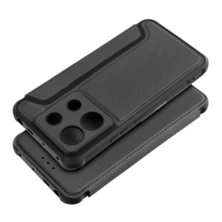 Etui z klapką na Xiaomi Redmi NOTE 13 PRO 5G Razor Book czarne