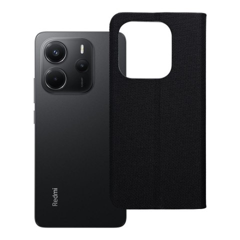 Etui z klapką na Xiaomi Redmi NOTE 14 4G (GLOBAL - 164,84mm x 78,15mm x 8,16mm) Sensitive Book czarne