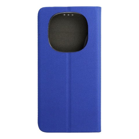 Etui z klapką na Xiaomi Redmi NOTE 14 PRO 5G / 14 PRO PLUS 5G Sensitive Book niebieskie