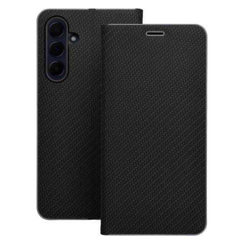 Etui z klapką na Xiaomi Redmi NOTE 15 PRO 5G Luna Book Carbon czarne