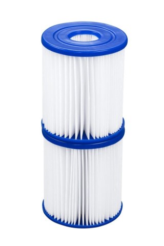 Filtry wymienne typu I do pompy basenowej 1249l/h BESTWAY 2 szt.