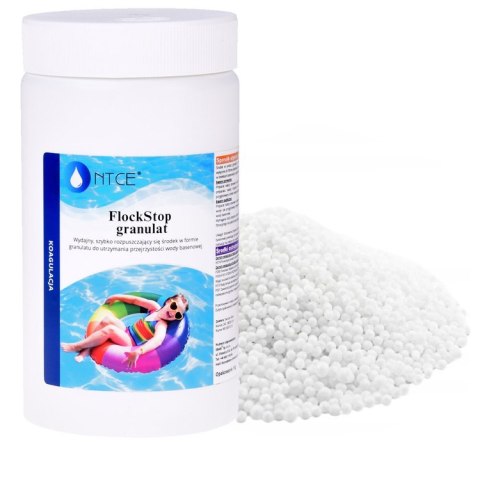 Flockstop granulat do koagulacji wody w basenie 1KG koagulat BA0574
