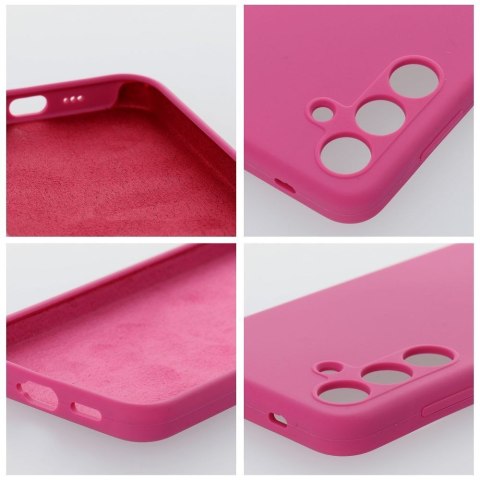 Futerał do Honor X8C Silicone 2mm (camera protection) różowy