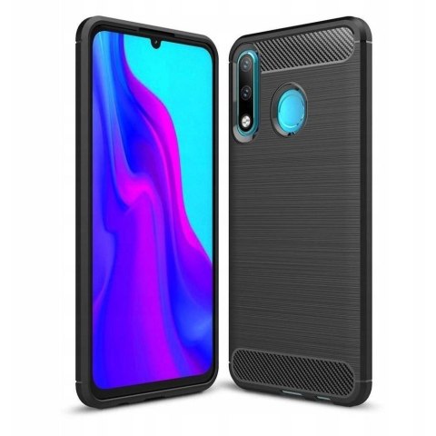 Futerał do Huawei P30 Lite Carbon czarny