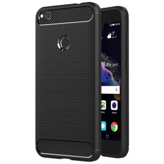Futerał do Huawei P8 LITE 2017 / P9 LITE 2017 Carbon czarny