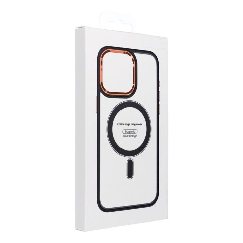 Futerał do iPhone 11 Color Edge Mag Cover zgodny z MagSafe czarno złoty