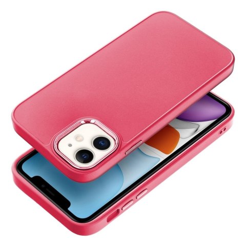 Futerał do iPhone 11 Frame magenta