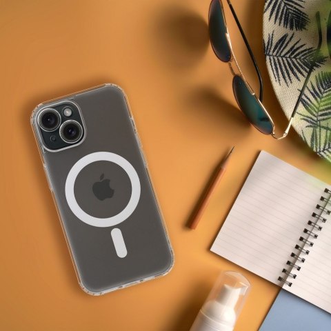Futerał do iPhone 11 PRO Frost Mag Cover zgodny z MagSafe (camera protection) transparentny zmrożony