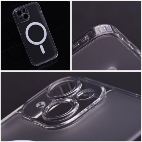 Futerał do iPhone 11 PRO Frost Mag Cover zgodny z MagSafe (camera protection) transparentny zmrożony