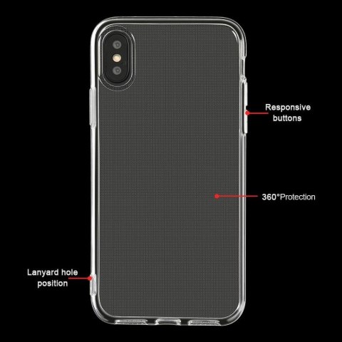 Etui na iPhone 11 PRO MAX Clear Case 2 mm Box transparentne