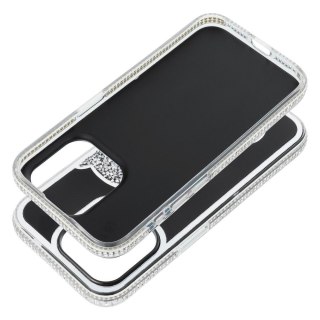 Futerał do iPhone 11 Teddy Bear srebrny