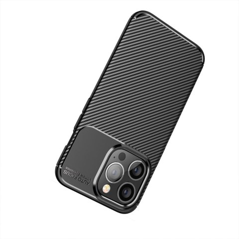 Etui na iPhone 12 / 12 PRO Carbon Premium czarne