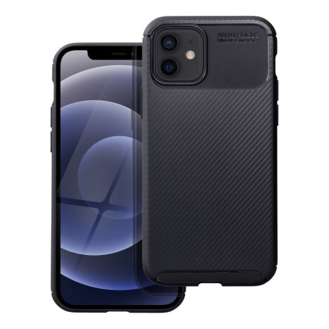 Etui na iPhone 12 / 12 PRO Carbon Premium czarne
