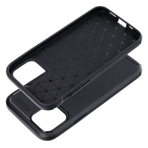 Etui na iPhone 12 / 12 PRO Carbon Premium czarne