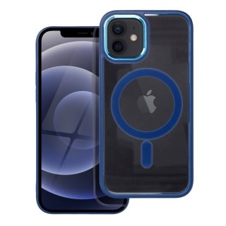 Futerał do iPhone 12 / 12 PRO Color Edge Mag Cover zgodny z MagSafe niebieski
