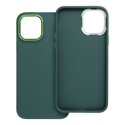 Futerał do iPhone 12 / 12 PRO Frame zielony