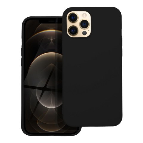 Futerał do iPhone 12 PRO MAX Silicone czarny
