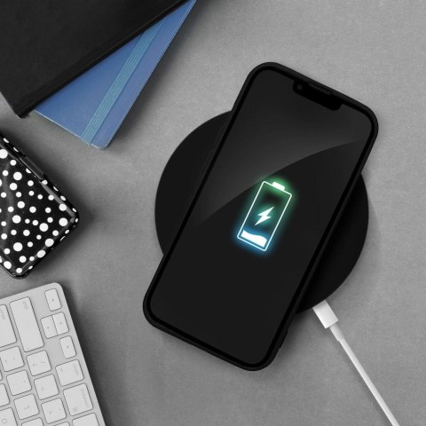 Futerał do iPhone 12 PRO MAX Silicone czarny