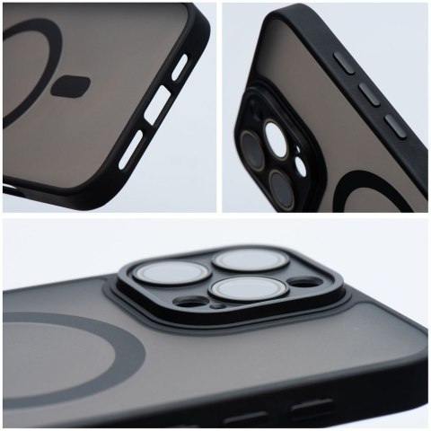 Futerał do iPhone 12 Variete Mag Cover zgodny z MagSafe czarny