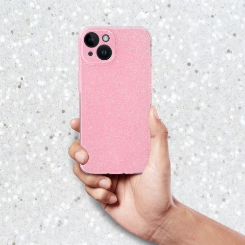 Futerał do iPhone 13 Clear Case 2 mm Blink różowy