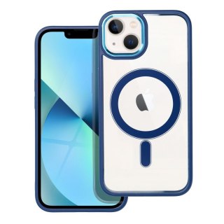 Futerał do iPhone 13 Color Edge Mag Cover zgodny z MagSafe niebieski