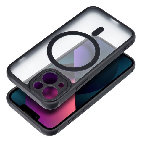 Futerał do iPhone 13 Full Matte Mag Cover zgodny z MagSafe czarny